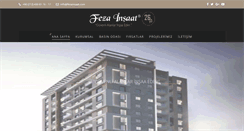 Desktop Screenshot of fezainsaat.com